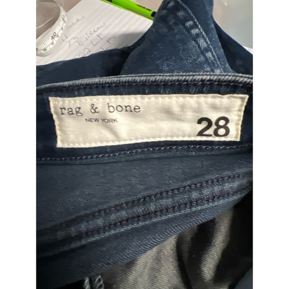 Rag And bone Dark Blue Denim Jeans - Picture 5 of 6